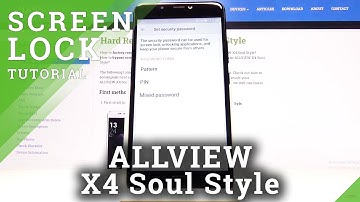 How to Change Lock Method in ALLVIEW X4 Soul Style – Find Screen Lock Options