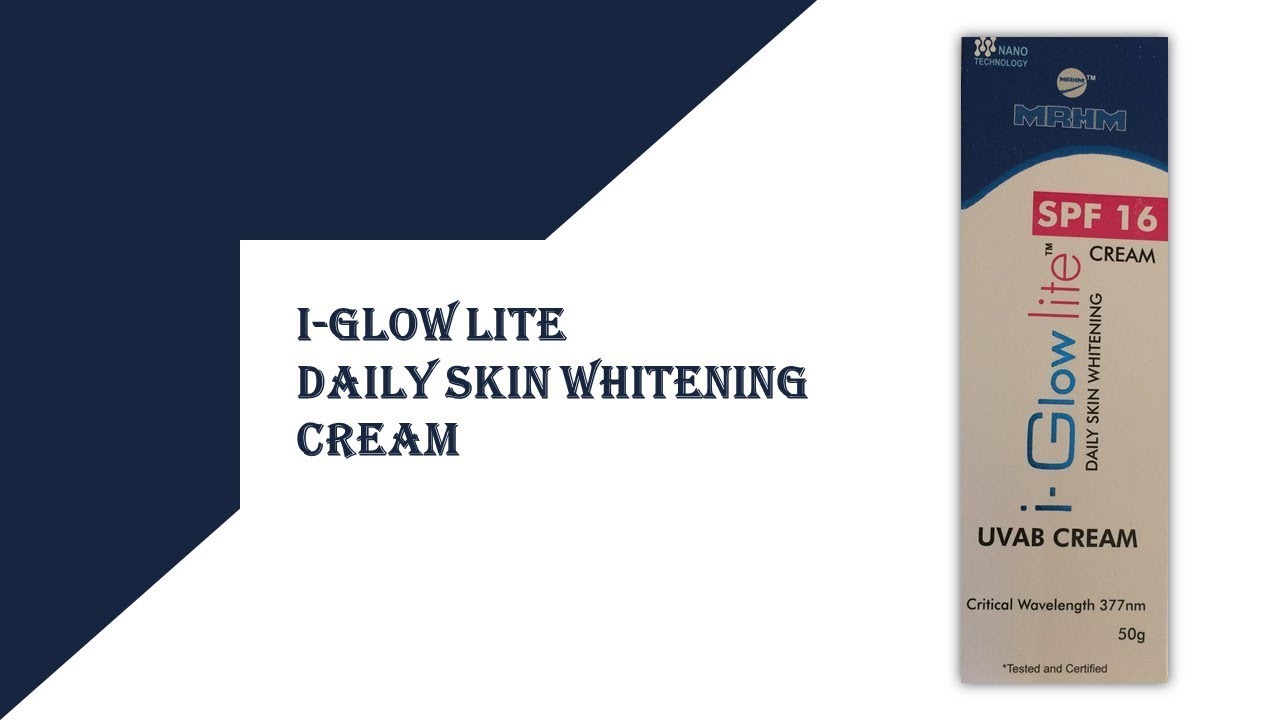 i glow cream