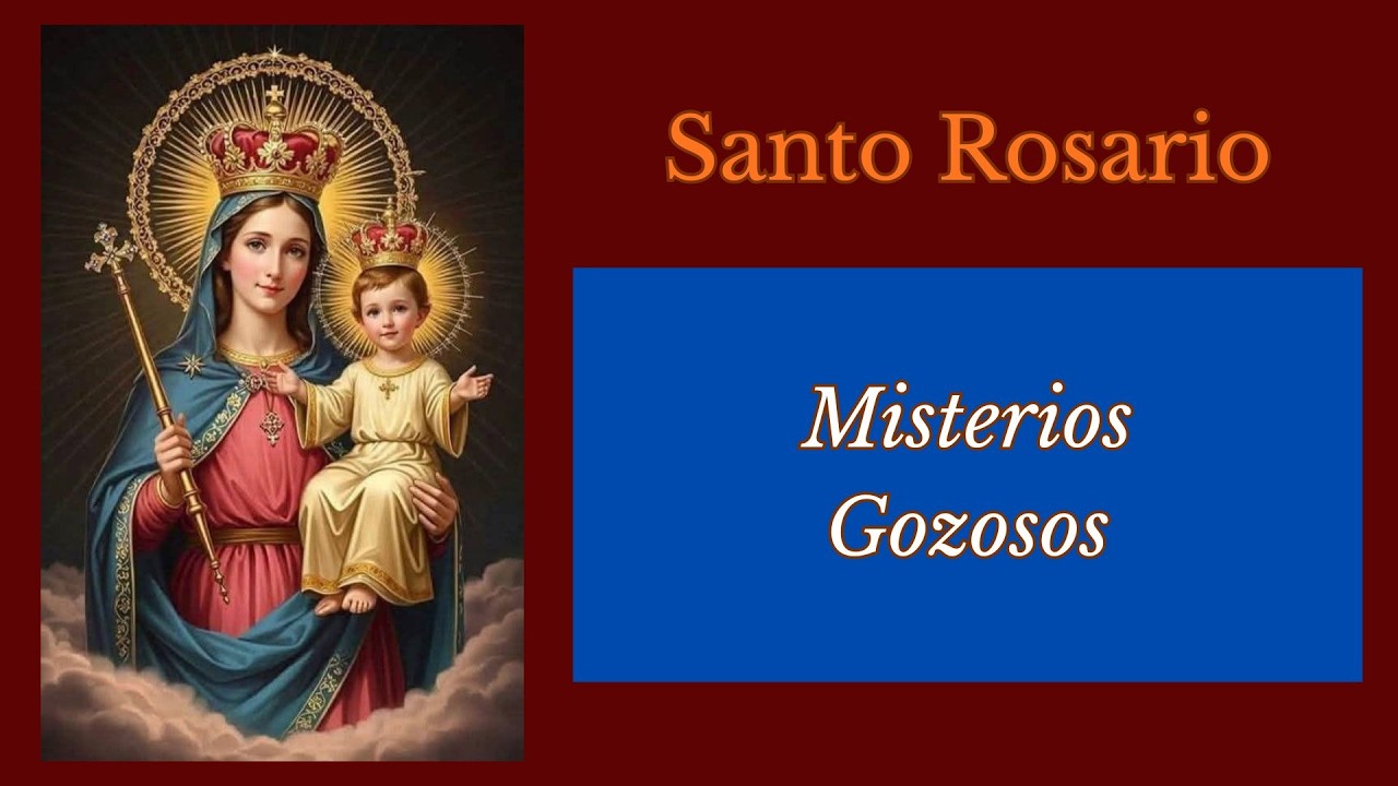 Santo Rosario de hoy. Sábado 28 de febrero de 2026. Misterios Gozosos