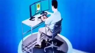 Computer load up celery man