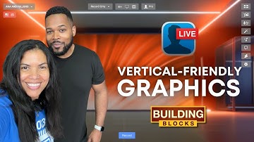 Create Vertical Friendly Graphics in Ecamm | BuildingBlocks with ana and Fuljens