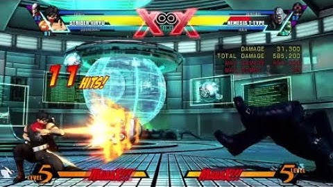 UMVC3 Strider Hiryu TK Gram loops