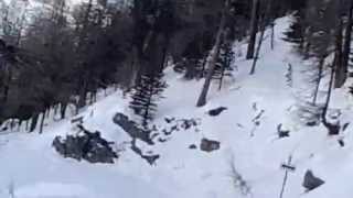 saas fee sledge run!