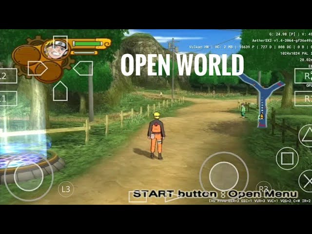 Naruto Shippūden: Ultimate Ninja 5 Gameplay On AetherSX2 PS2 Emulator  Android + Fix Lag 