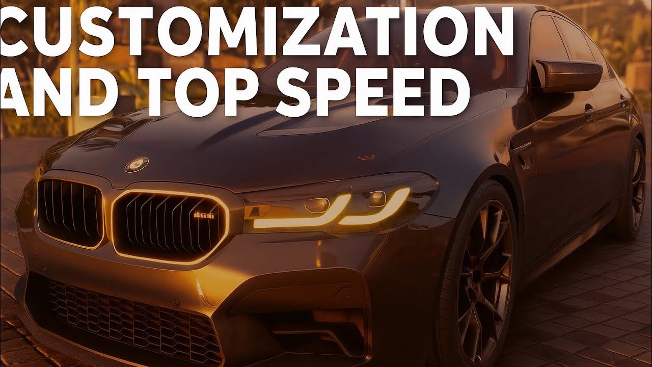 BMW M5 CS Customization Top Speed GameplayTHE CREW MOTORFEST