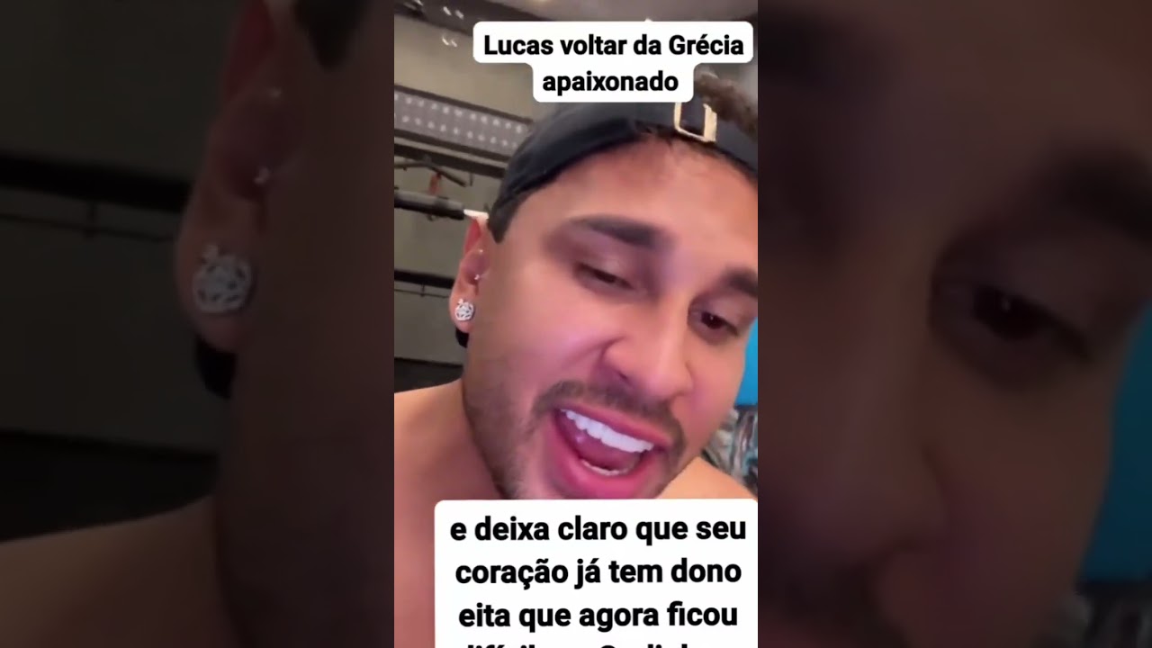 Lucas deixa bem claro que seu coração já tem dono🤭! 
