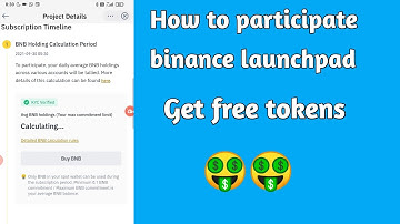 how to participate binance launchpad|beta token|