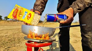 SUPER POWER WAALI MAGGI WITH RED BULL