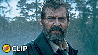 Wolverine Encounters Gabriela  Cemetery Scene | Logan (2017) Movie Clip HD 4K