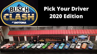 NASCAR 2020 Busch Clash at Daytona Pick Your Driver