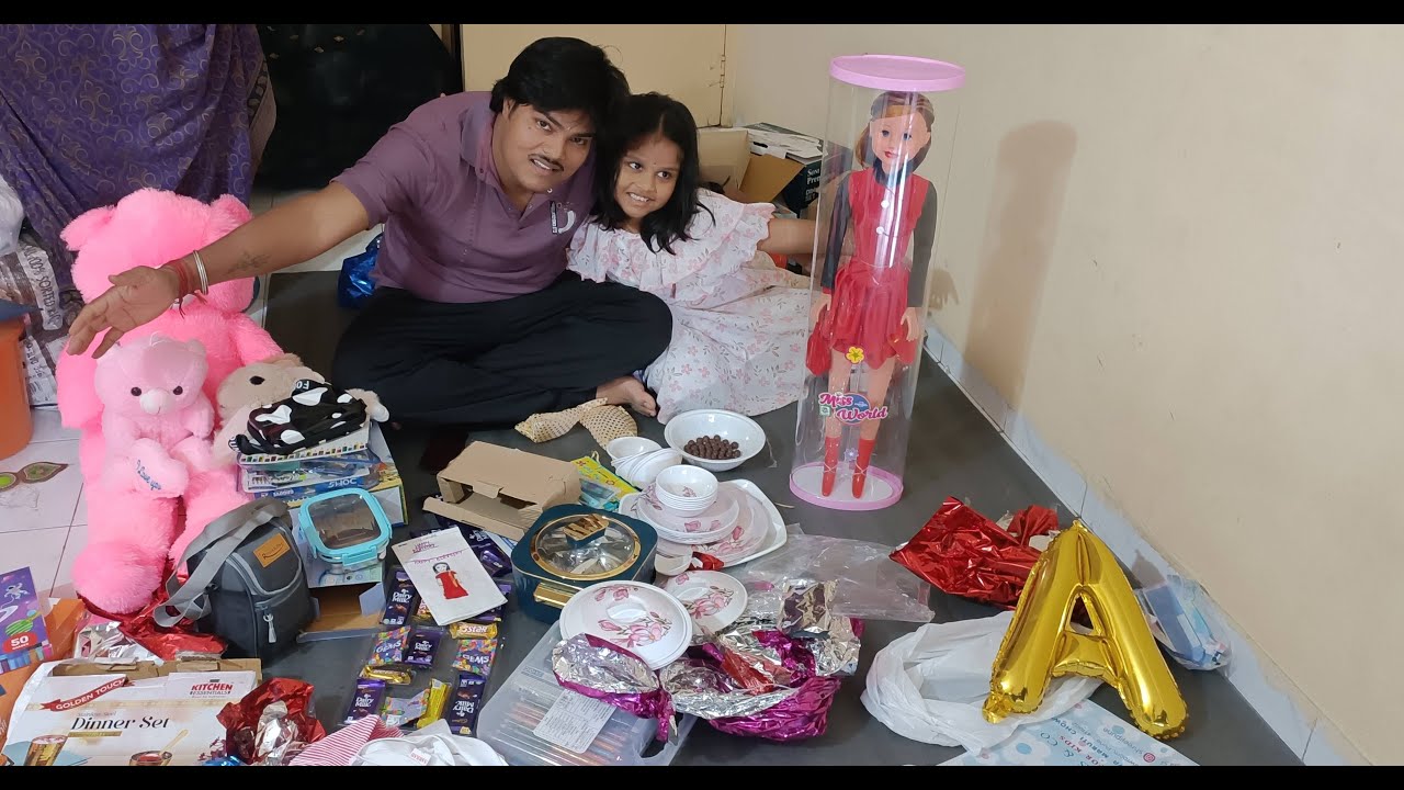 birthday gift unboxing 😱 गिव में क्या-क्या मिला