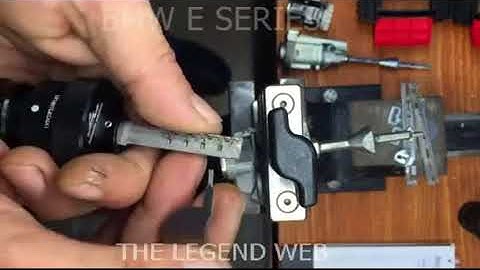 How to open bmw e series without a key using turbo decoder