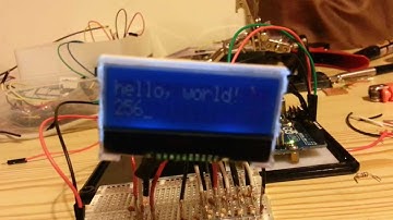 Newhaven Display NHD-C0216CZ and Arduino