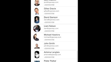 ODOO HRM Mobile Application