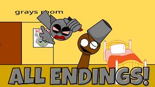 New Brud Horror Game Sprunki Brud Gets A Snack At 1200 Am All Endings