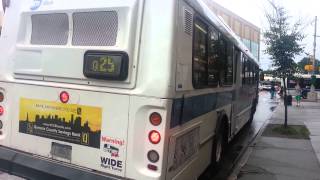 Orion 5 CNG 9905 On The Q25 With 9899 Broken Down