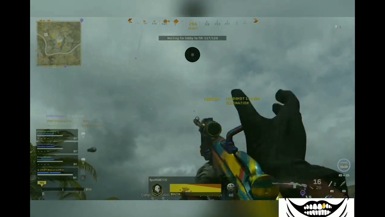 warzone 3line sniper