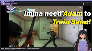 Saint Reacts to Adam on DEMON MODE! | NoPixel MANDEM RP