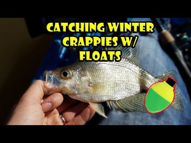 Fishing Winter Crappies With a Float 