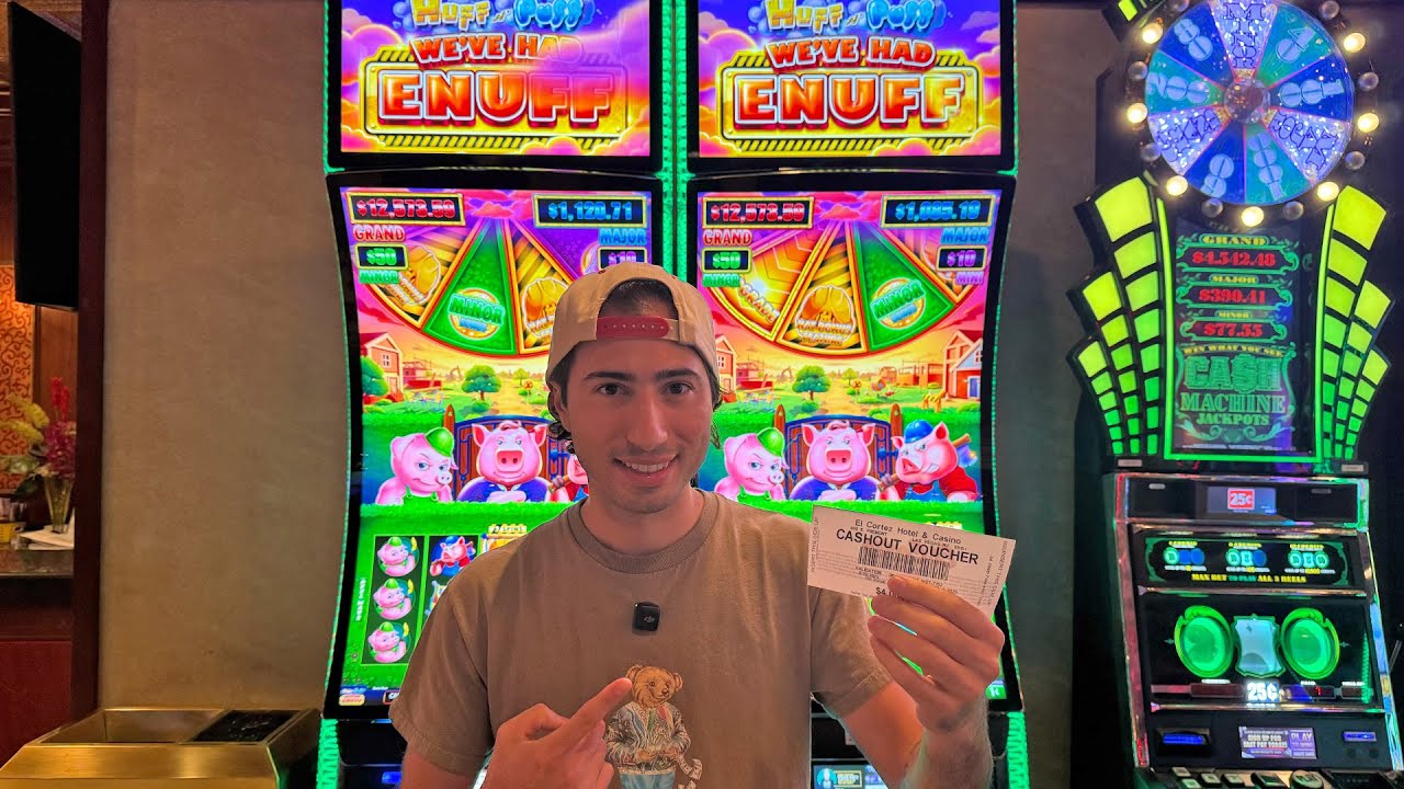 High Limit BETS On Huff N Puff We've Had ENUFF!