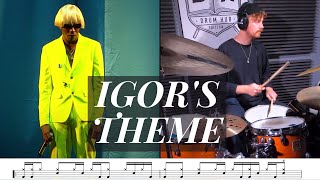 Igor's Theme - Tyler, The Creator - Main Groove Drum Transcription