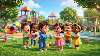 Bounce Bounce Balls 🏀 | Fun Ball Song for Kids | Jump, Play & Sing Along