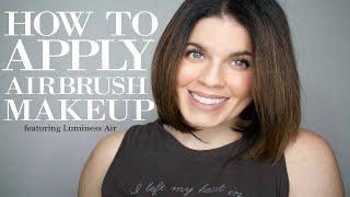 How to Apply Airbrush Makeup | Ft. Luminess Air | Everyday Makeup | @girlythingsby_e