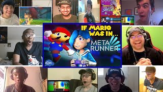 SMG4: If Mario Was In Meta Runner REACTIONS MASHUP