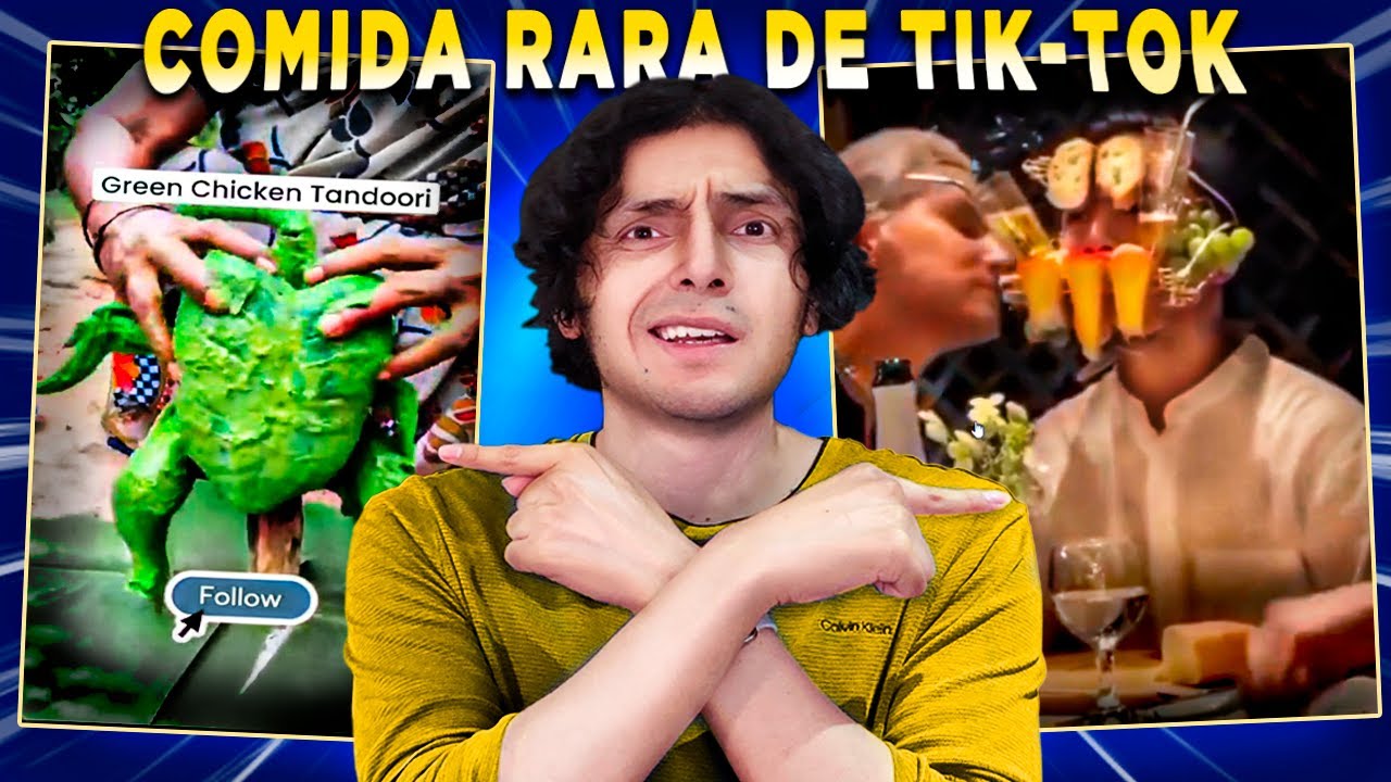 Comida RARA y Perturbadora de TIK-TOK