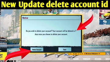 delete bgmi account Facebook Gmail X id permanently bgmi account delete kaise kare phone email Now