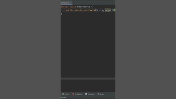 How to Print Hello World In Java #shorts #viral #java #coding