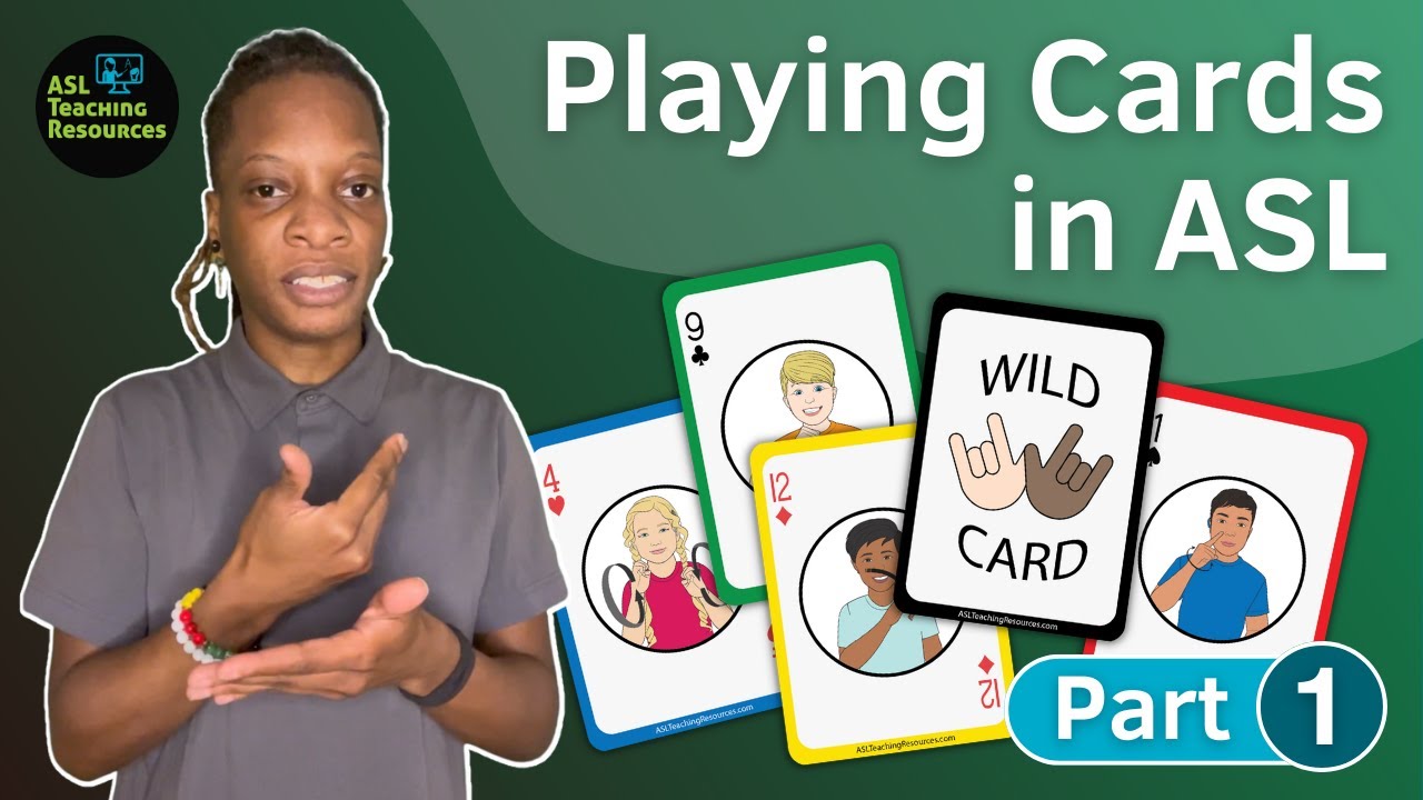 How to Sign Playing Cards | Face Cards in ASL Vocabulary Part 1