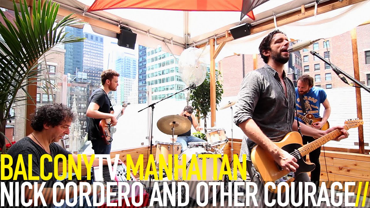 NICK CORDERO AND OTHER COURAGE - PIECES OF GOLD (BalconyTV)