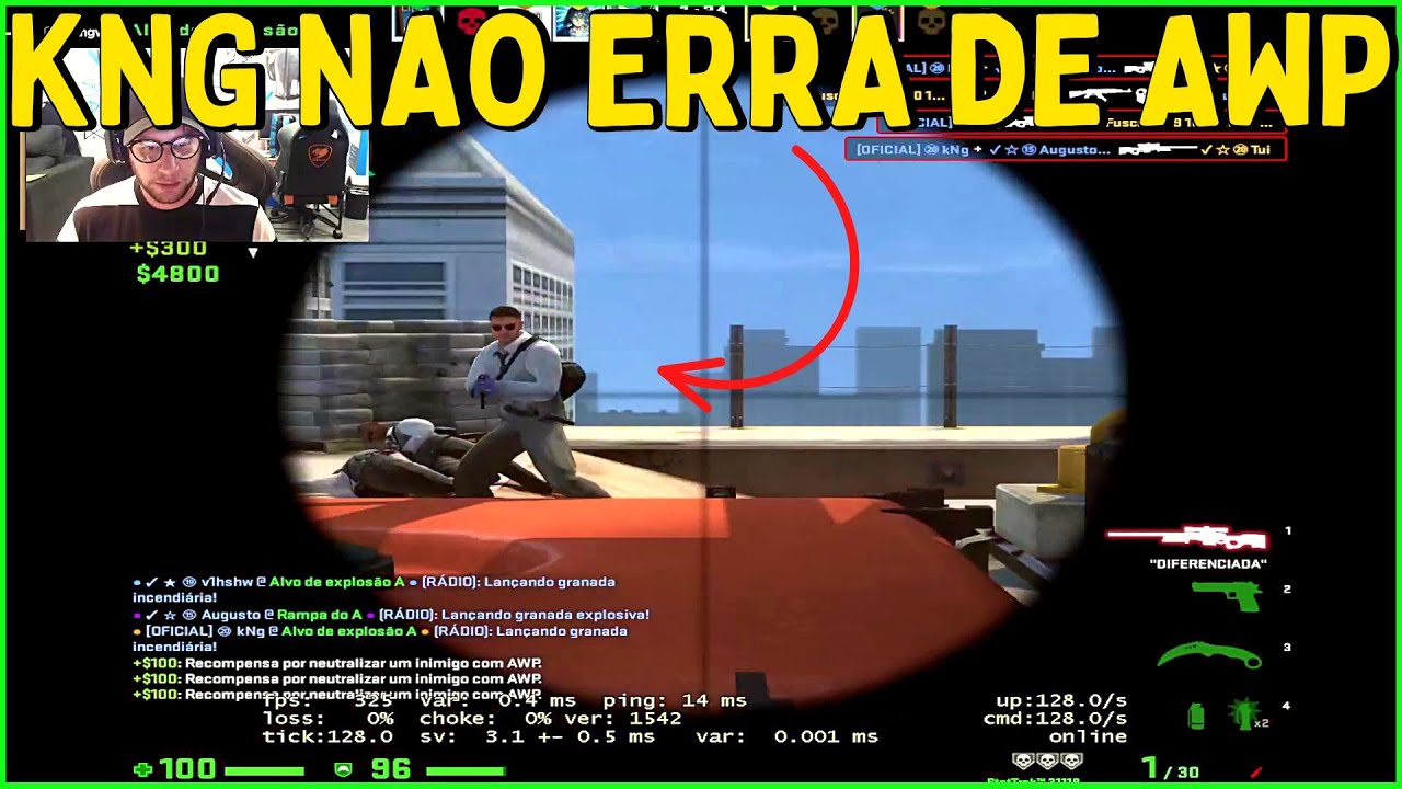POR QUE O KNG TROCA TANTO TIRO? / CS GO CLIPES - YouTube