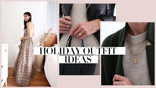 Festive Holiday Outfit Ideas Xmas Shopping, Work Drinks, Christmas Lunch Ad Mademoiselle