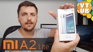 Xiaomi Mi A2 Lite Распаковка Комплектация и Первое Впечатление