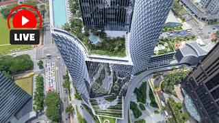 🔴 SINGAPORE LIVE 24/7  🌆   Lofi Beats to Chill, Study & Relax