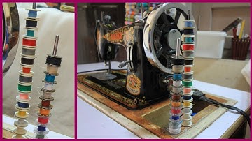 Bobbin Holder DIY/ Bobbin storage ideas/ Bobbin Organizer
