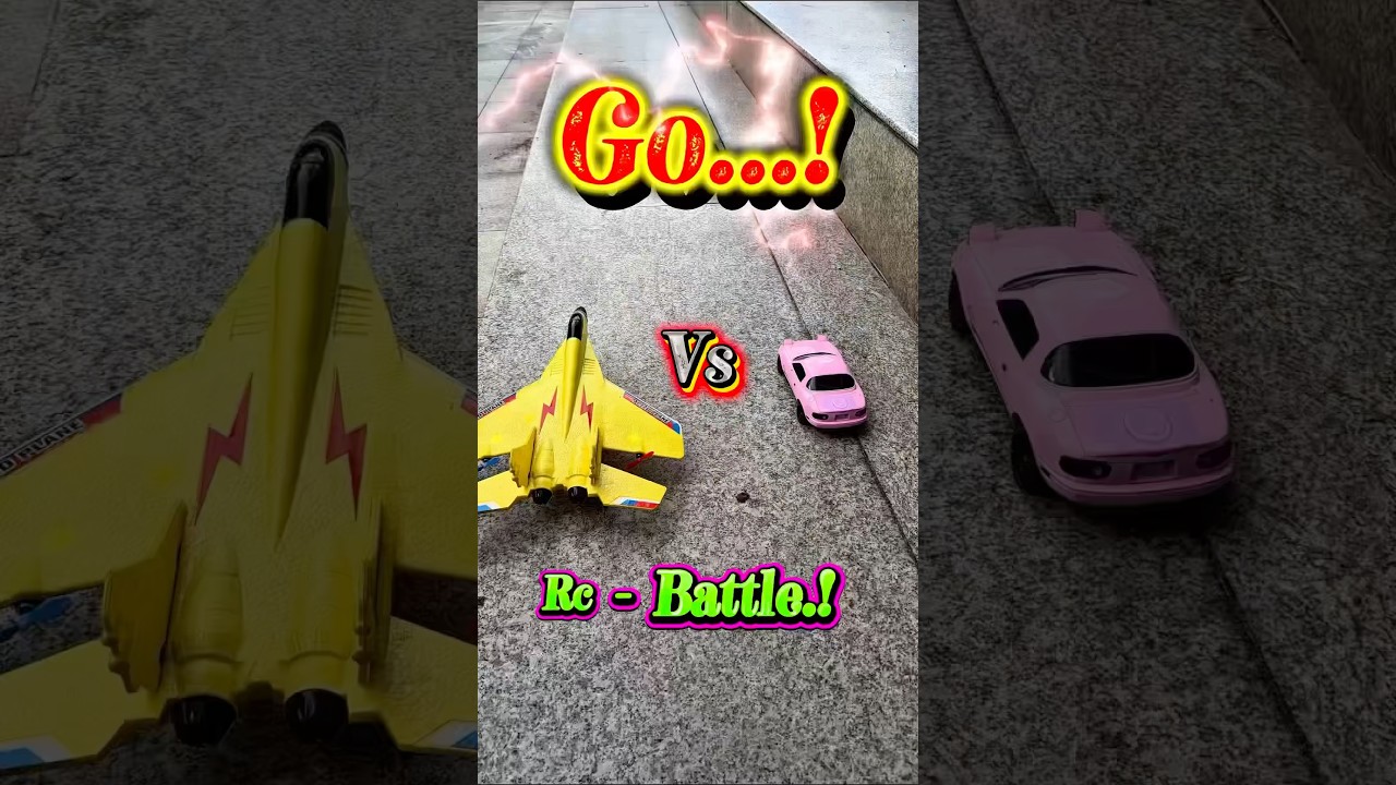 RC Jet vs RC Car – Who Wins the Speed Battle?