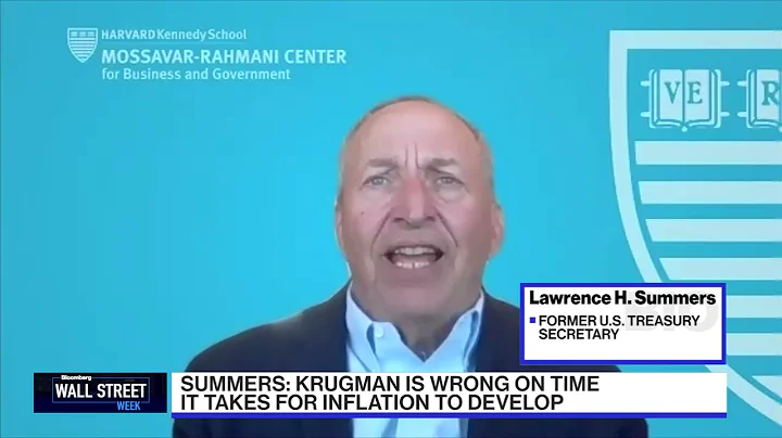Larry Summers Is Worried About Inflation