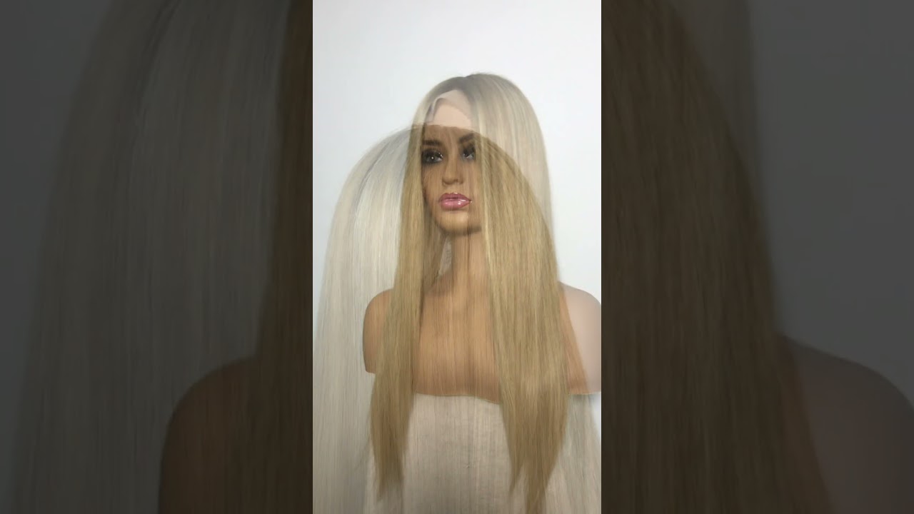 Medical wig Full lace wig 4*4 26'' Silk top