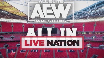 All Elite Wrestling: All In London at Wembley Stadium | Live Nation UK