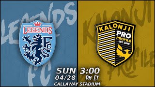 Legends FC v. Kalonji Pro-Profile | UPSL GA Premier Conference | April 28, 2024