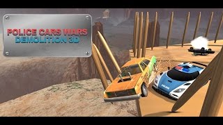 Police Car Wars Demolition 3D screenshot 4