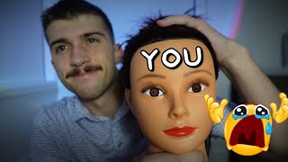 POV you ask for a little off the top ASMR