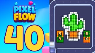 Pixel Flow Level 40 Solution