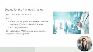 EBP Project: Reducing PACU Holds Through Standardized Protocols