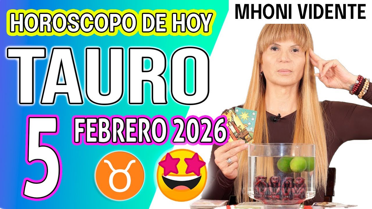 TAURO ♉ LLEGA FUERTE TU EPOCA DE ABUNDANCIA💲 HOROSCOPO De Hoy 5 de ...