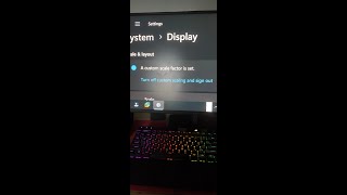 how to revert 500% display scaling (windows 10/11)