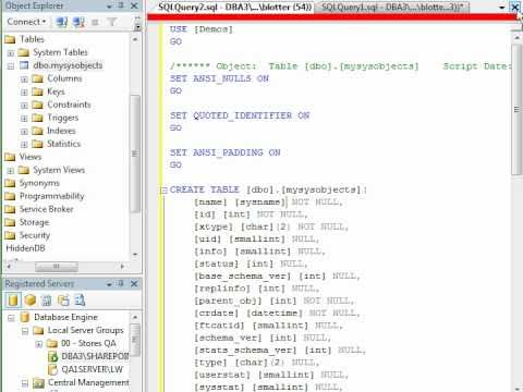 Make backup copies of tables using SELECT INTO